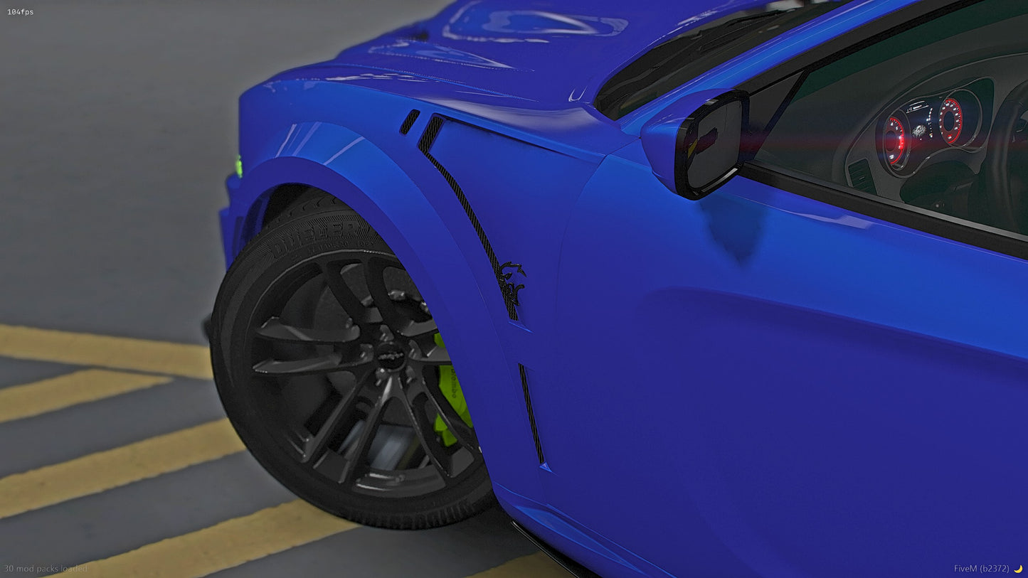 2014 Dodge Charger SRT Hellcat Widebody 4k Customs