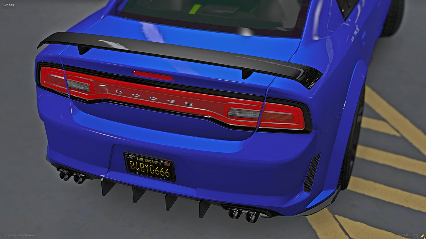 2014 Dodge Charger SRT Hellcat Widebody 4k Customs