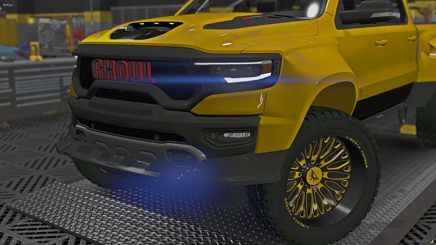 2022 Ram TRX SRT Ghoul Widebody Lifted