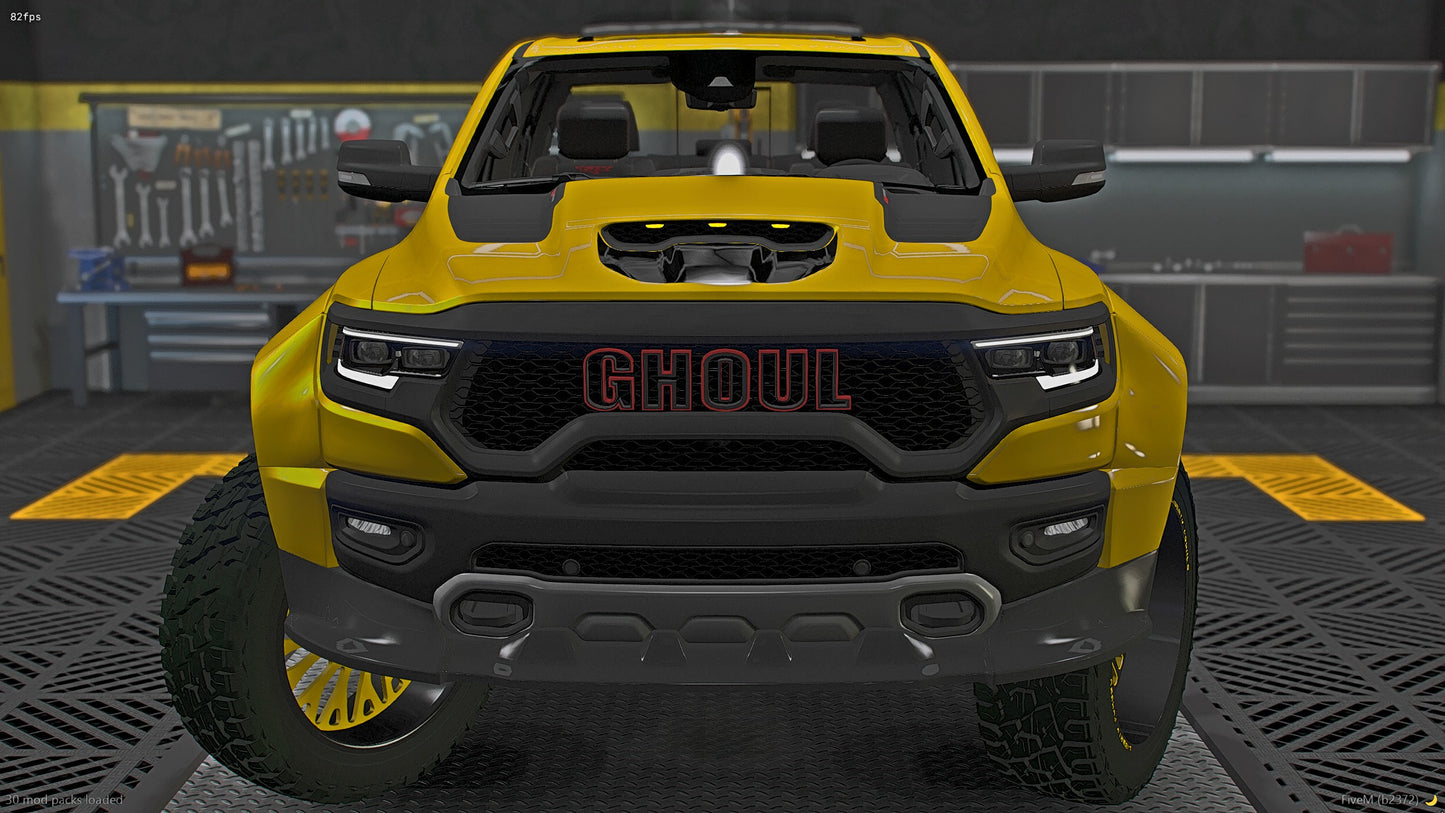 2022 Ram TRX SRT Ghoul Widebody Lifted