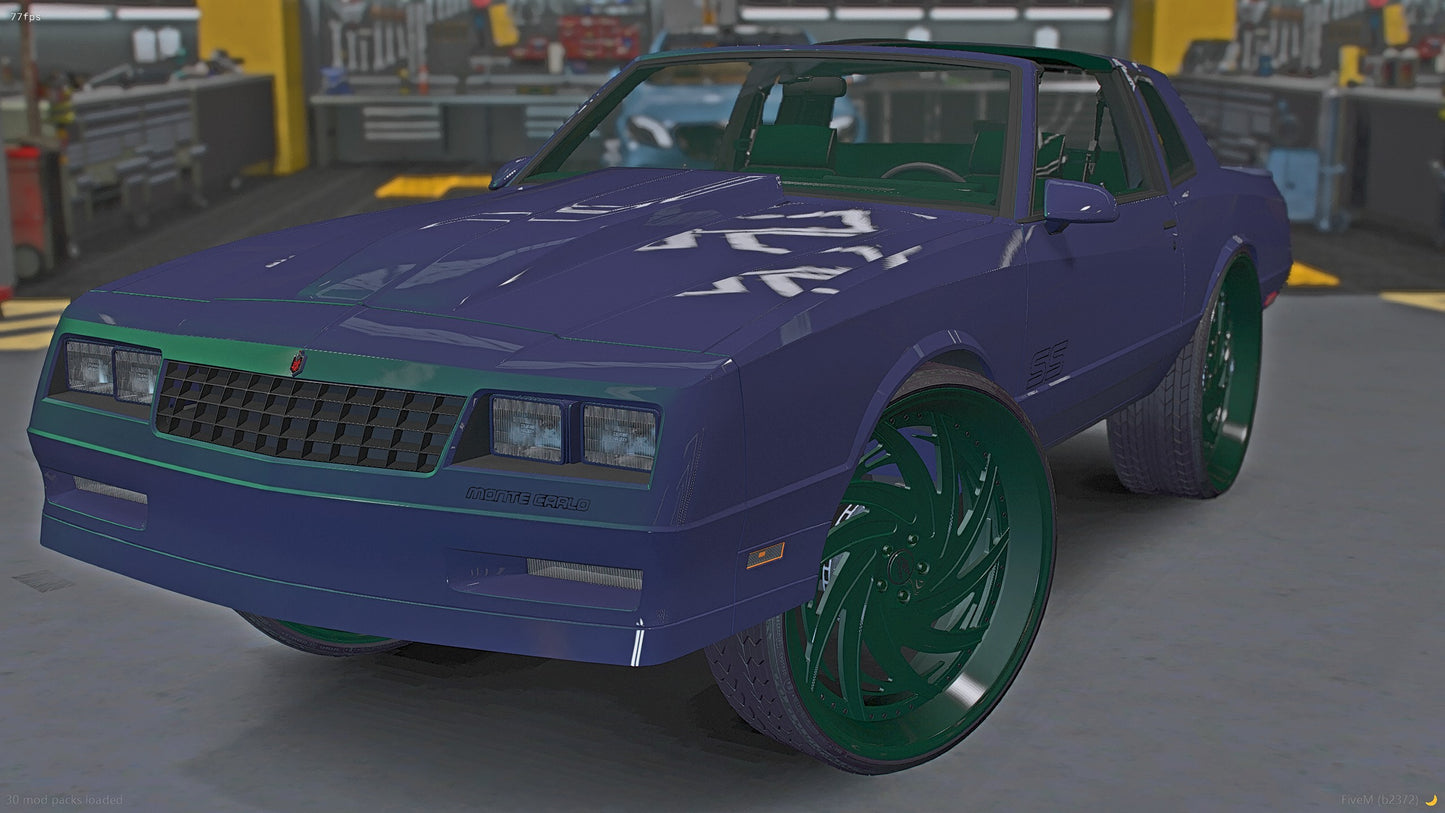 1988 Chevy Monte Carlo SS Twin Turbo T-Tops Aero Coupe on Amanis