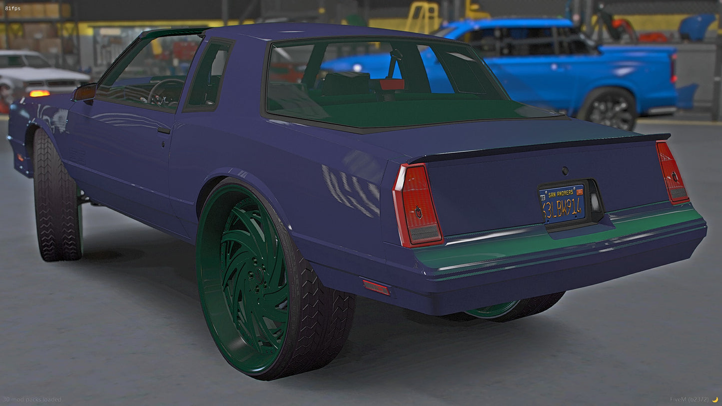 1988 Chevy Monte Carlo SS Twin Turbo T-Tops Aero Coupe on Amanis