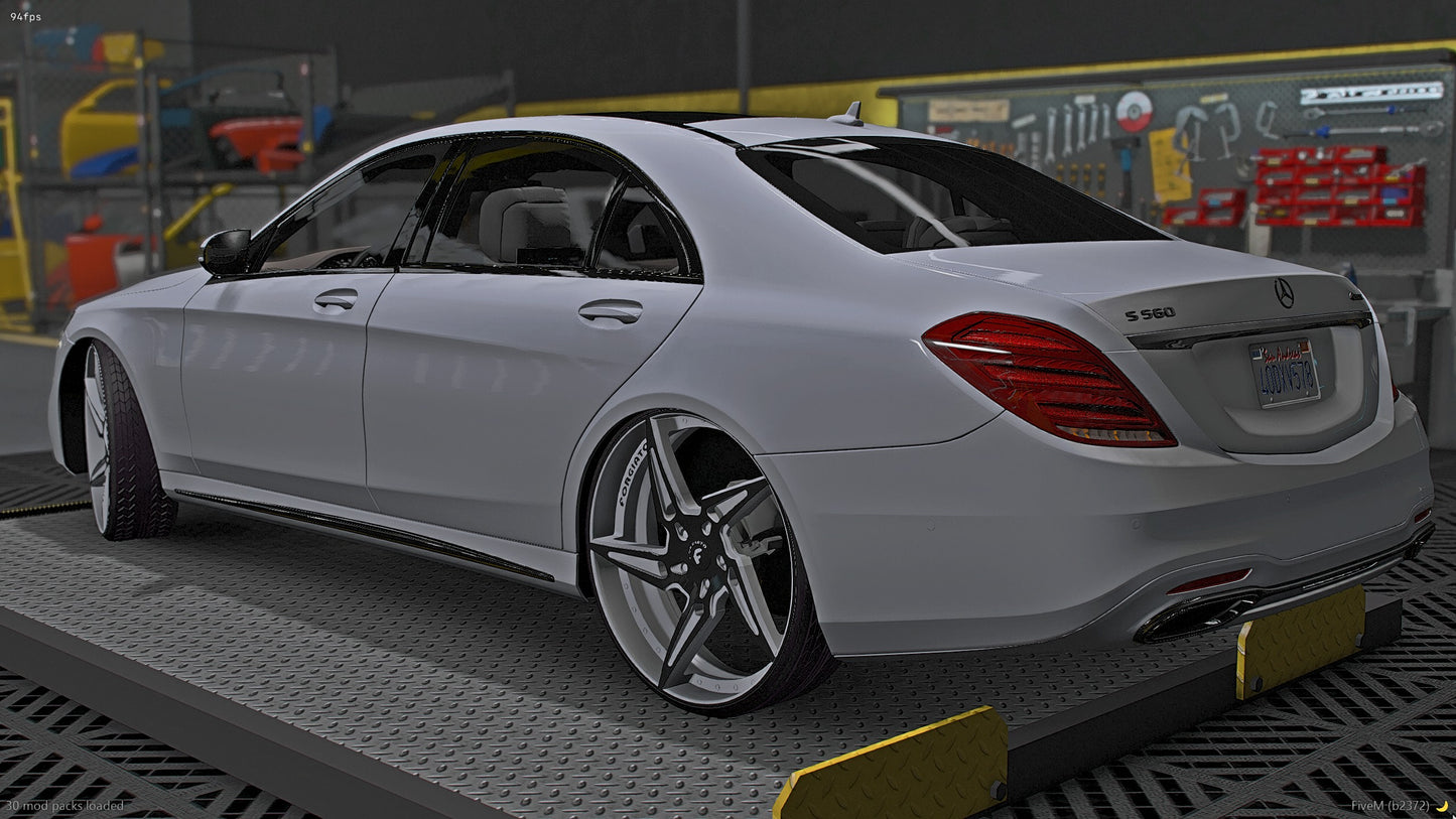 2020 Mercedes S560 AMG on Forgis