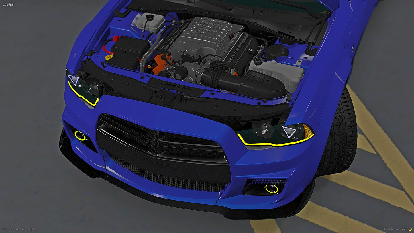 2014 Dodge Charger SRT Hellcat Widebody 4k Customs