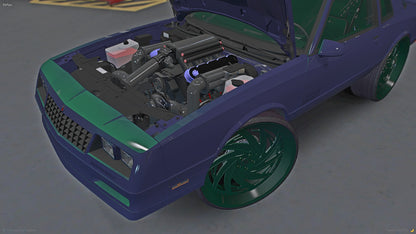 1988 Chevy Monte Carlo SS Twin Turbo T-Tops Aero Coupe on Amanis