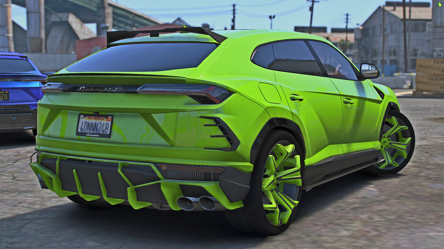 2021 Lamborghini Urus Paktekz Aero