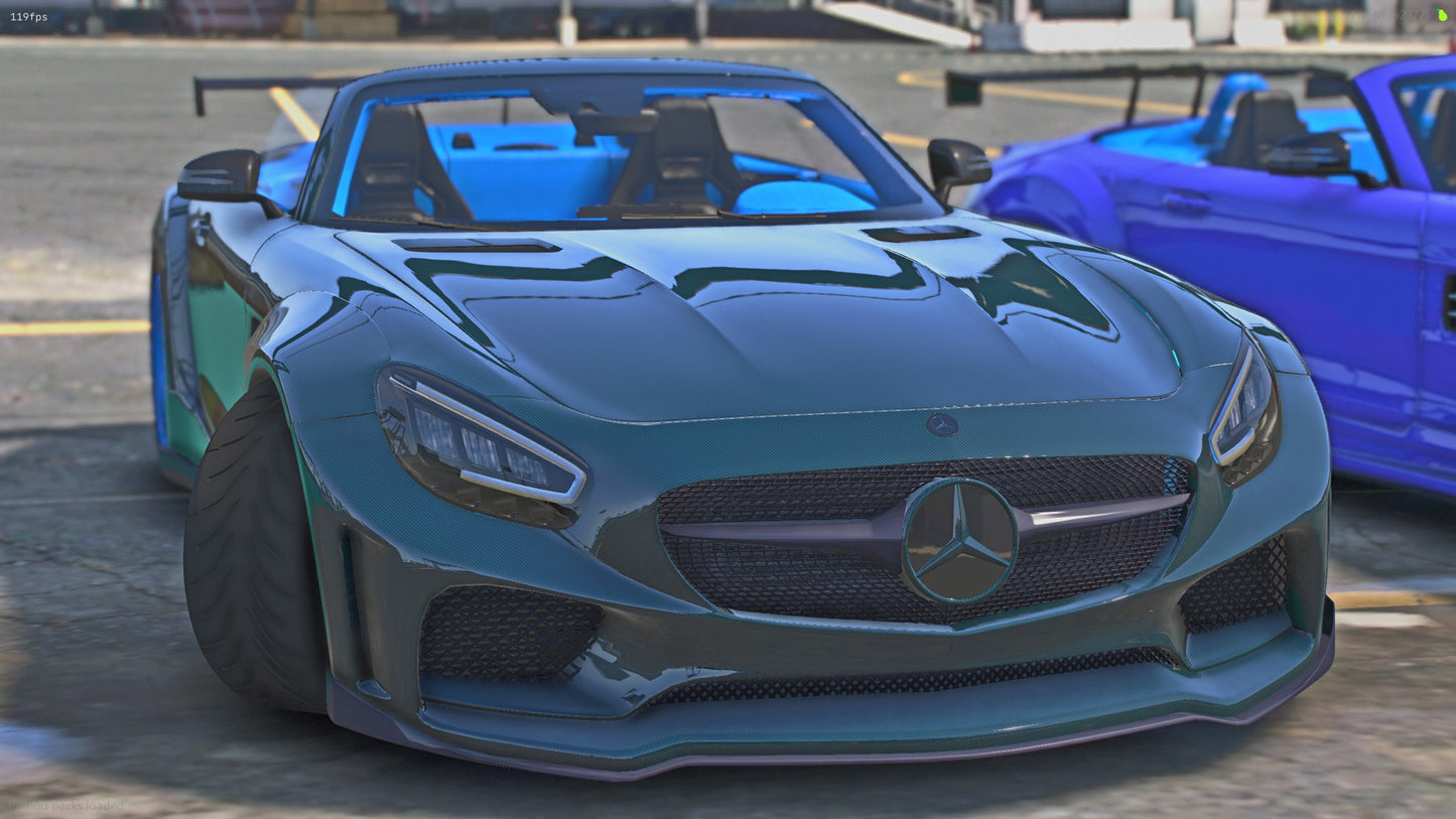 2020 Mercedes AMG GTS Prokop Widebody Carbon Body & Paint Body Pack