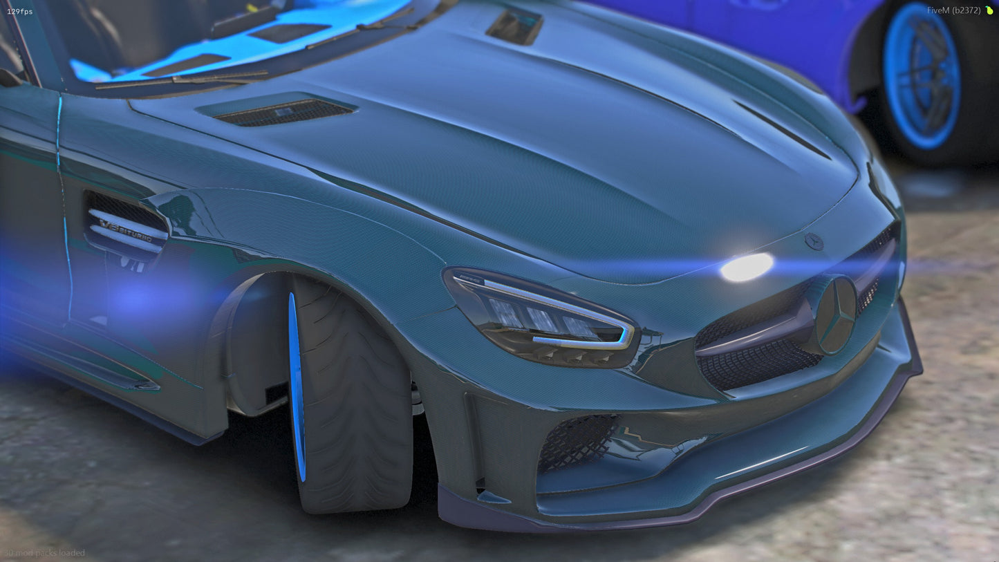 2020 Mercedes AMG GTS Prokop Widebody Carbon Body & Paint Body Pack