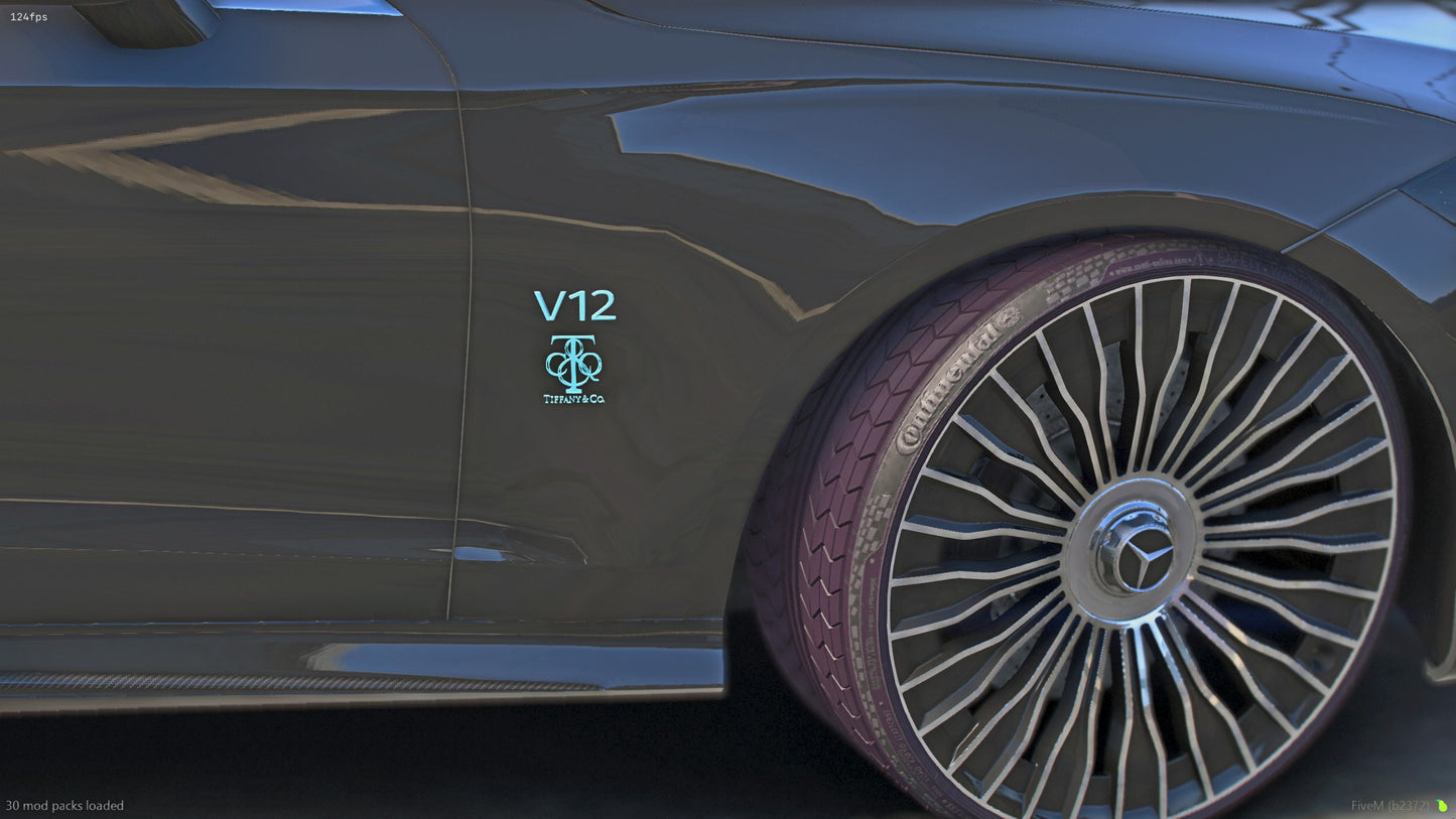 2024 Mercedes-Maybach S680 2 Door Convertible Tiffany Edition