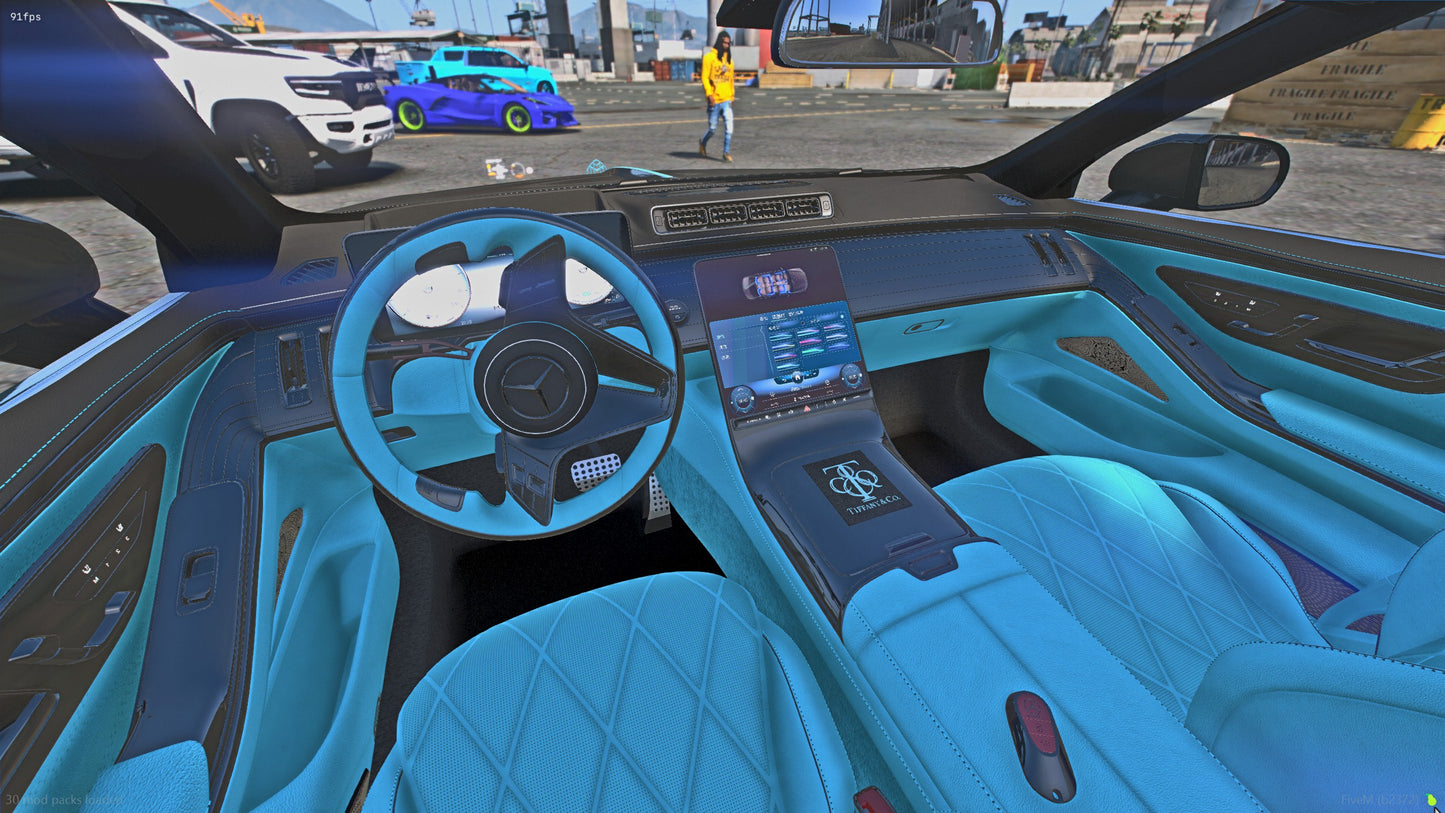 2024 Mercedes-Maybach S680 2 Door Convertible Tiffany Edition