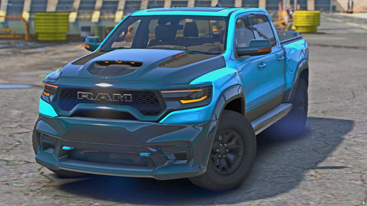 2021 Ram TRX Hellram Carbon Body