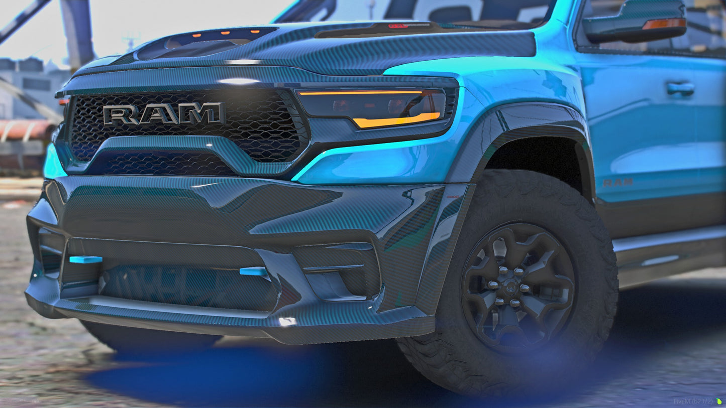2021 Ram TRX Hellram Carbon Body