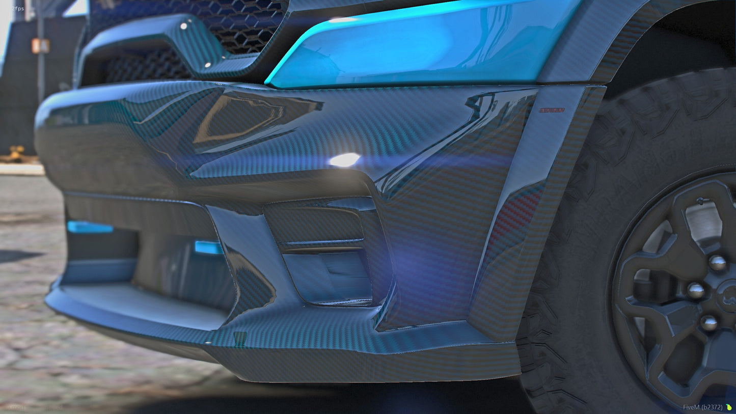 2021 Ram TRX Hellram Carbon Body