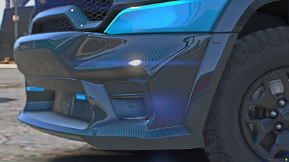 2021 Ram TRX Hellram Carbon Body