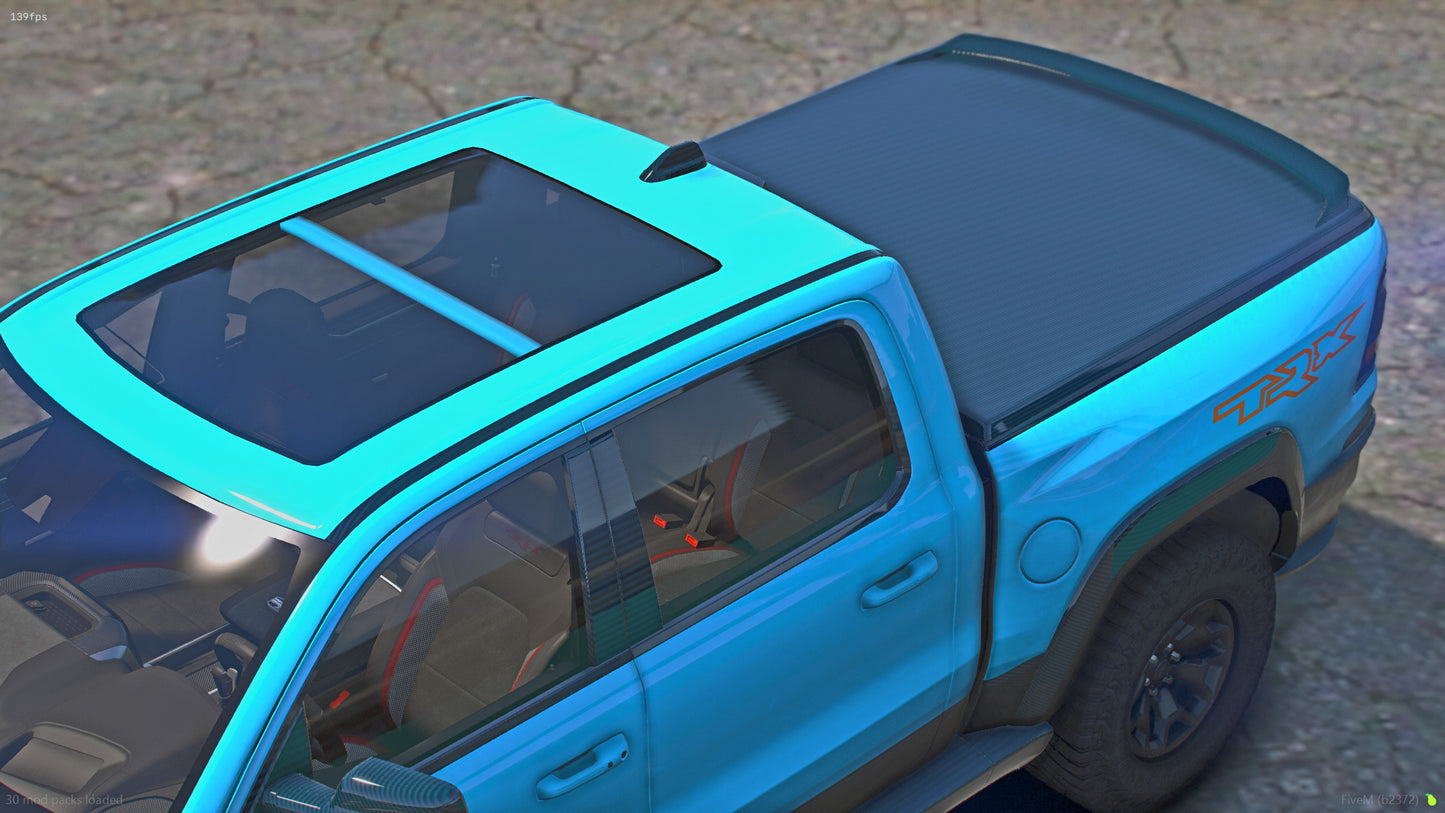 2021 Ram TRX Hellram Carbon Body