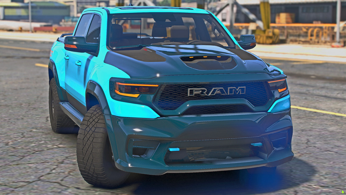 2021 Ram TRX Hellram Carbon Body