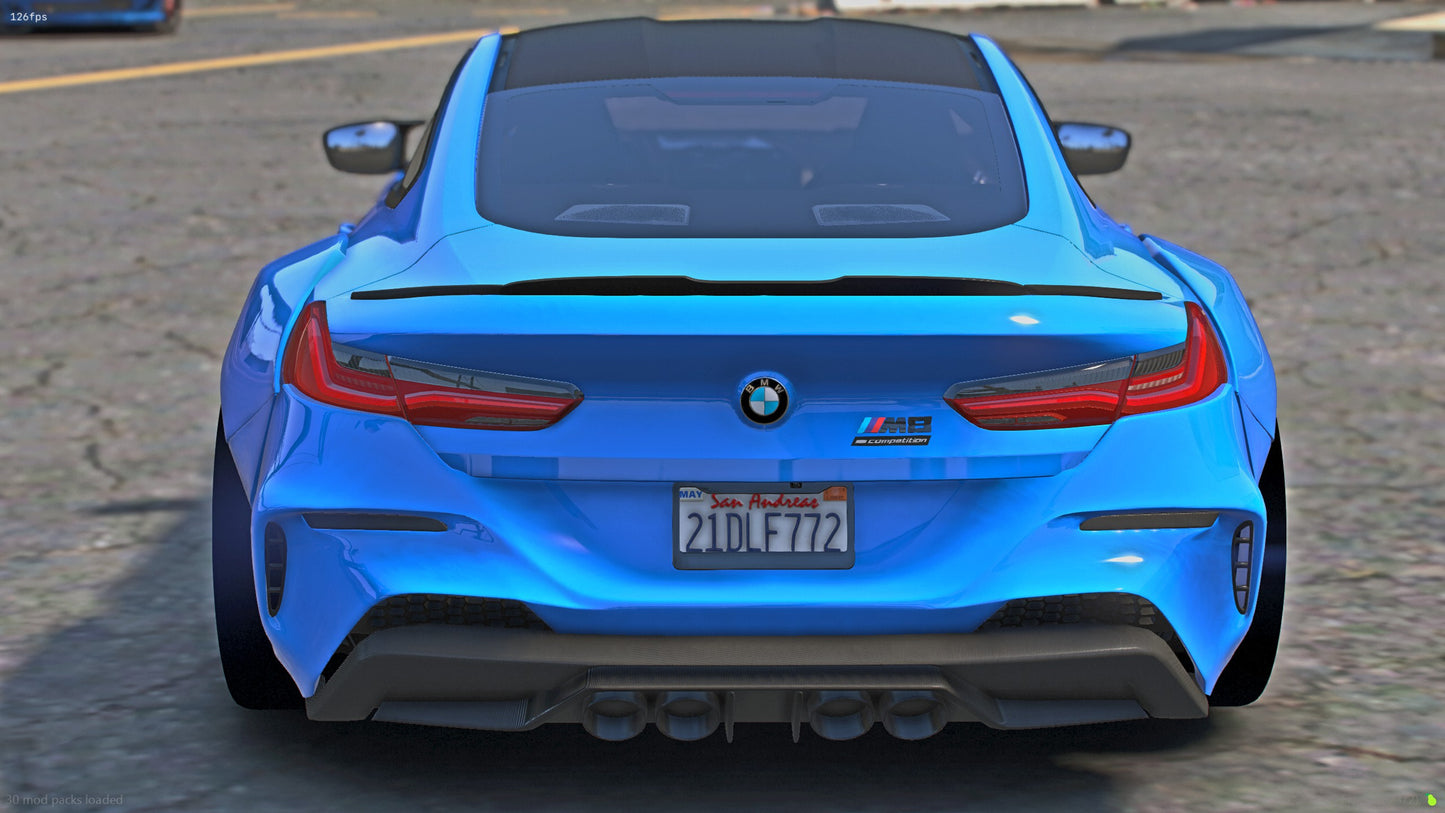 2020 BMW M8 Coupe Prokop Widebody