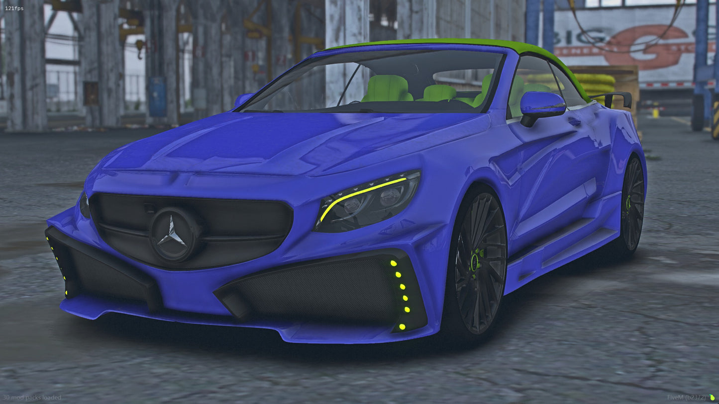 2021 Mercedes S63 AMG Squalo Widebody