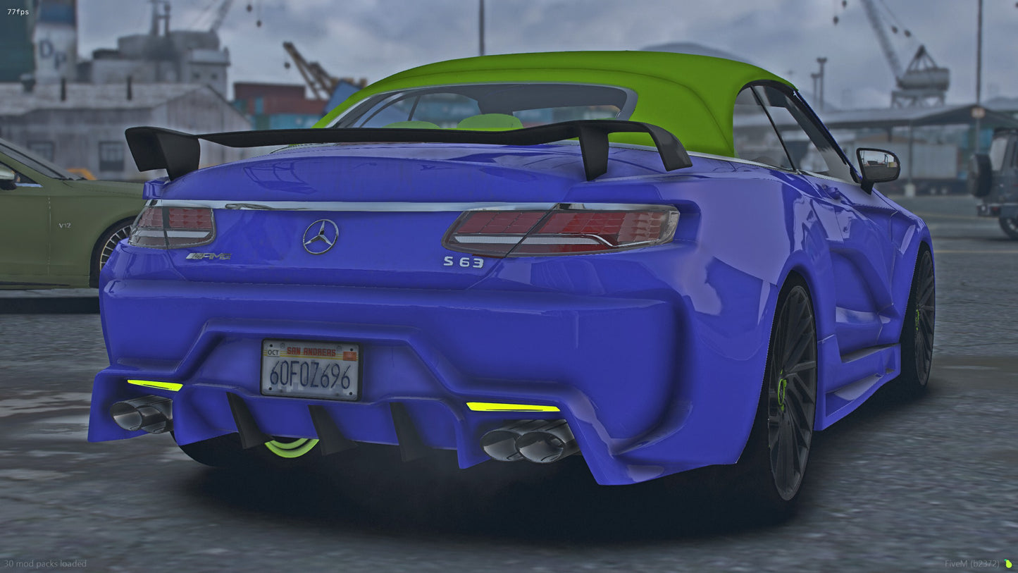 2021 Mercedes S63 AMG Squalo Widebody