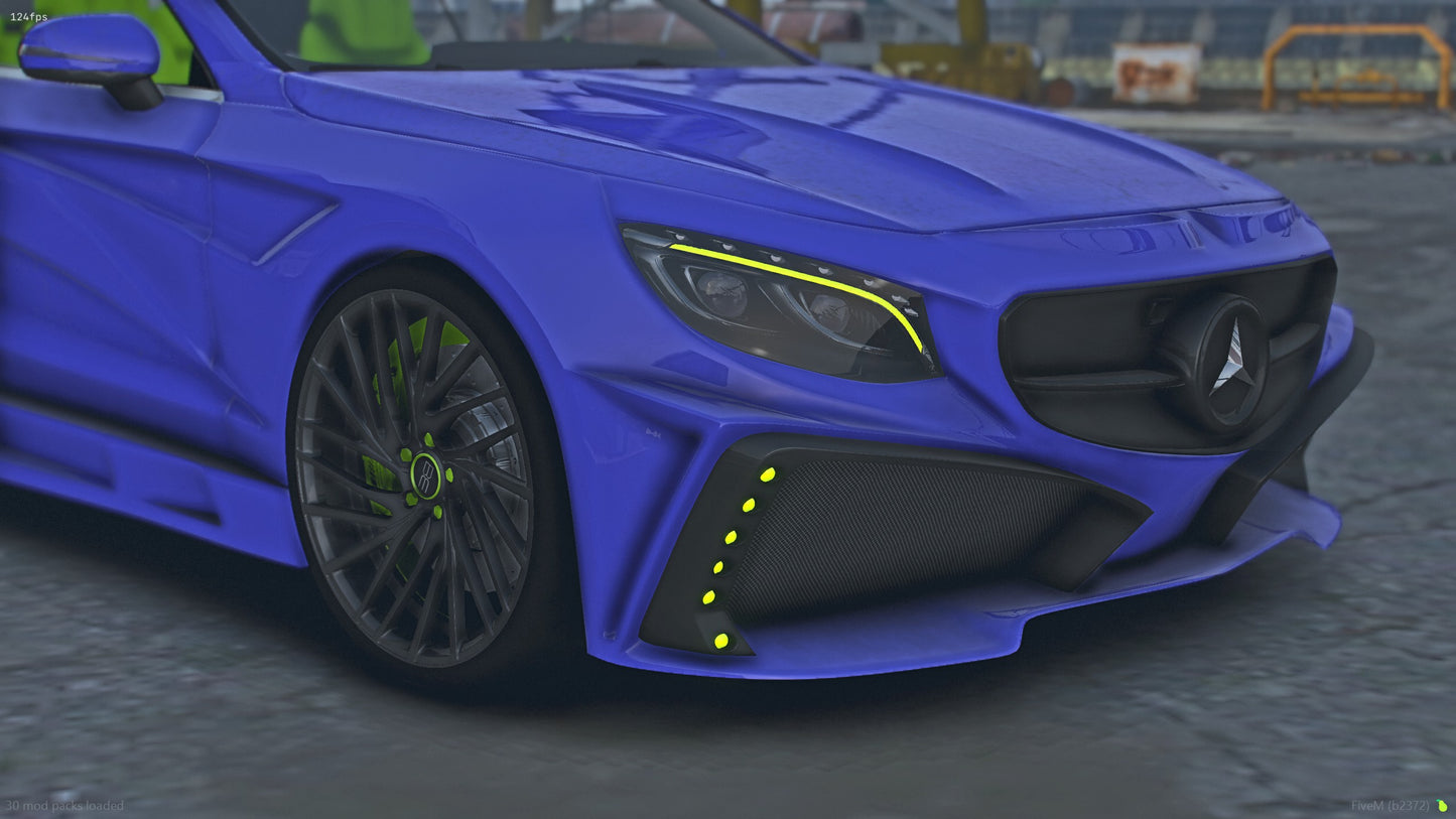 2021 Mercedes S63 AMG Squalo Widebody