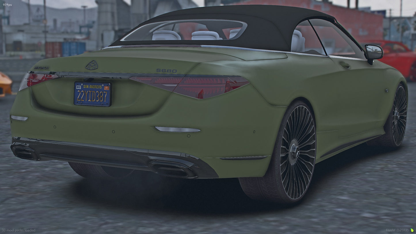 2024 Mercedes-Maybach S680 2 Door Convertible