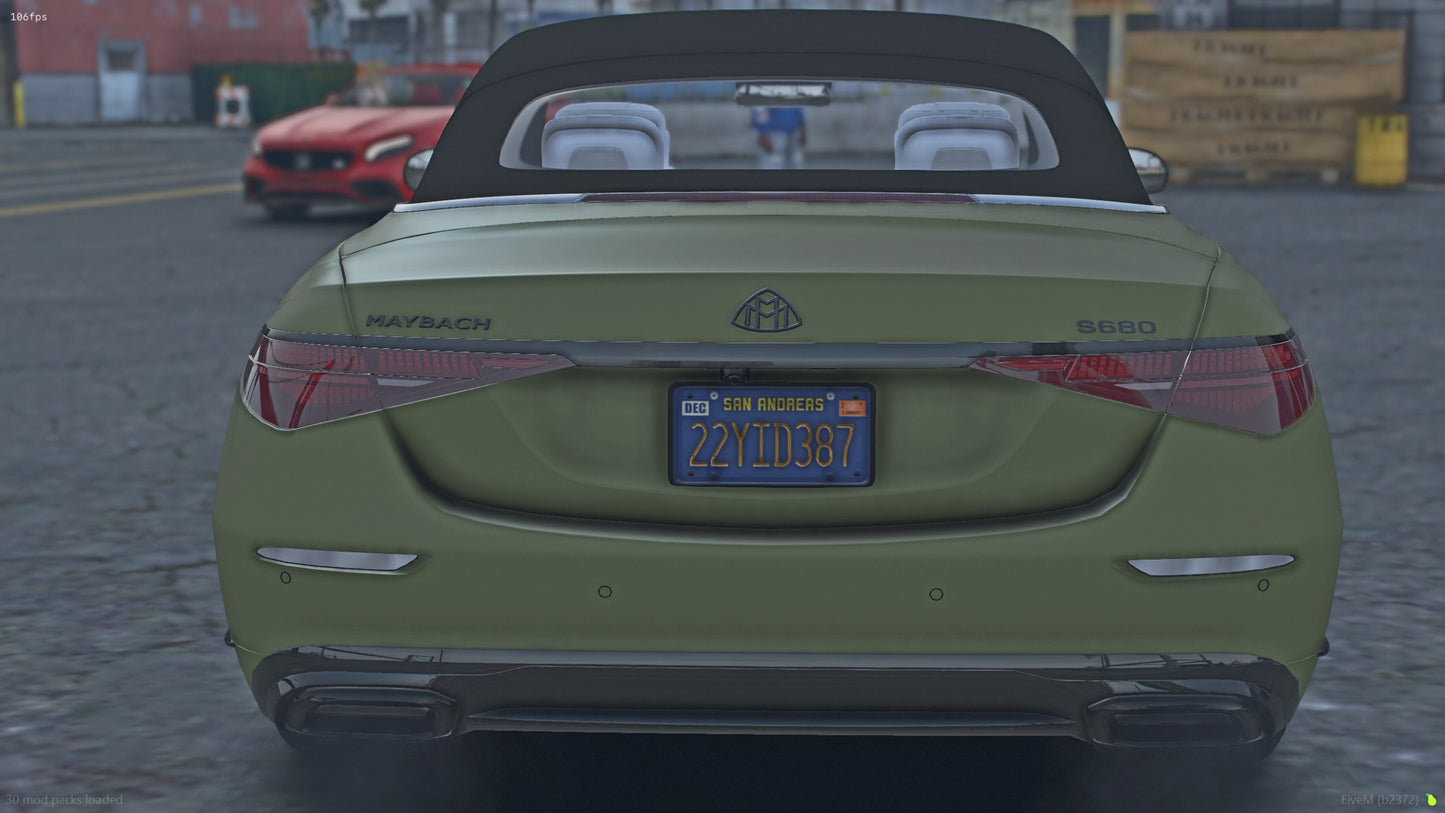 2024 Mercedes-Maybach S680 2 Door Convertible