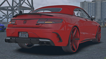 2019 Mercedes-Brabus S900 V12 Convertible on 28s Lexanis