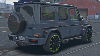 2022 Mercedes-Brabus G63 G800 Black ops