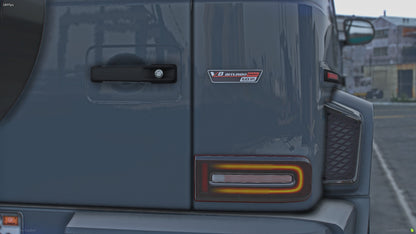 2022 Mercedes-Brabus G63 G800 Black ops