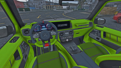 2022 Mercedes-Brabus G63 G800 Black ops