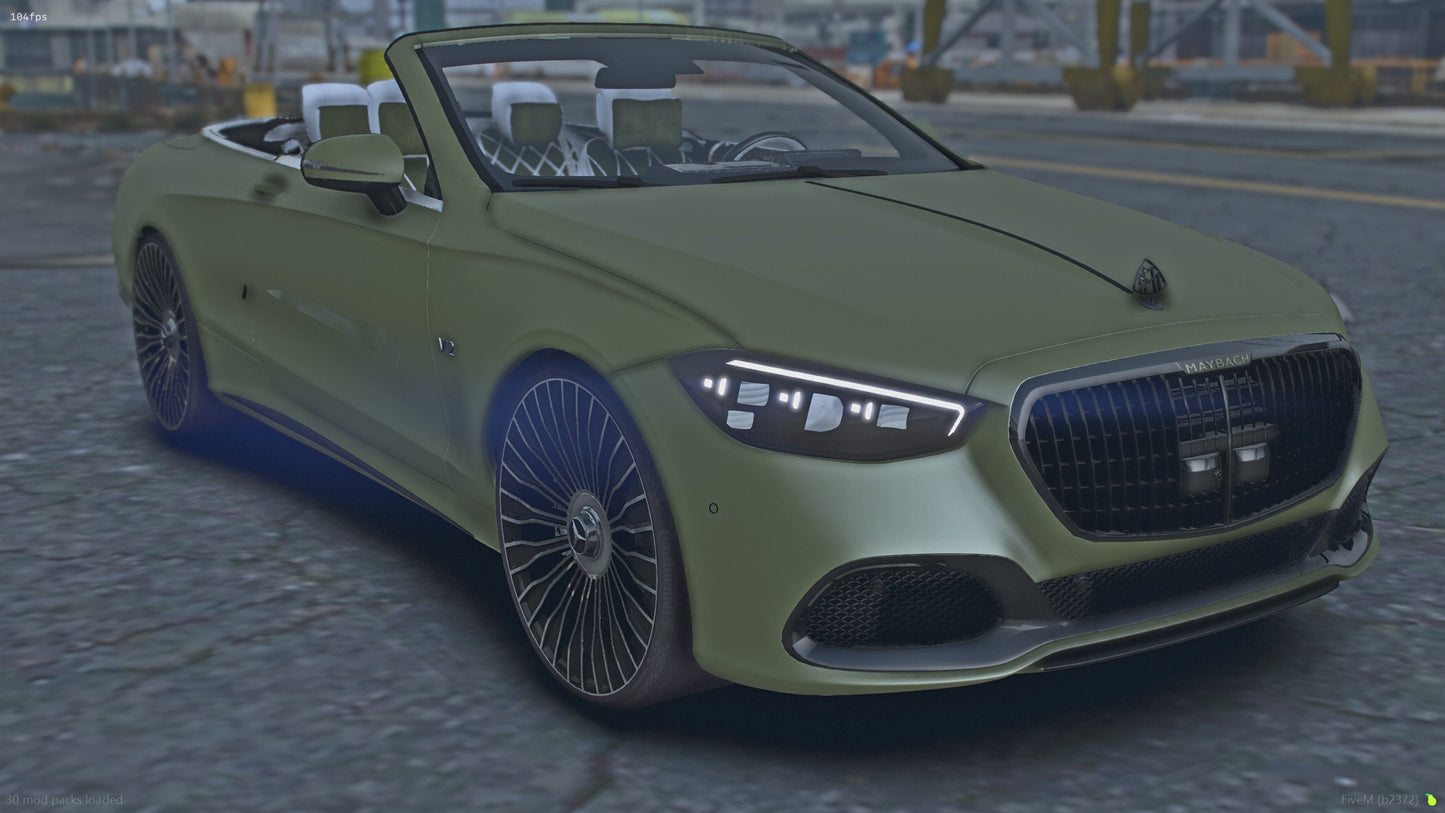 2024 Mercedes-Maybach S680 2 Door Convertible