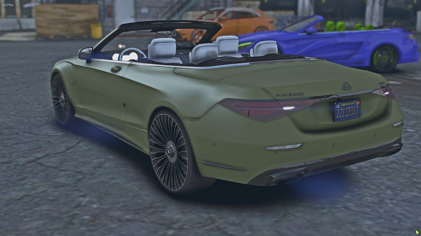 2024 Mercedes-Maybach S680 2 Door Convertible