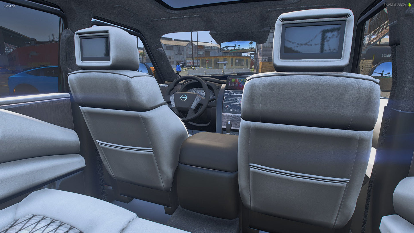 2021 Nissan Armada Black Hawk Widebody