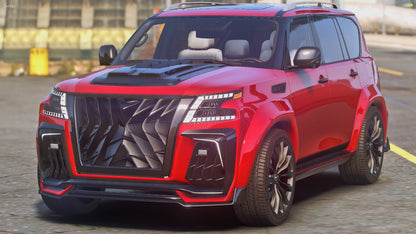 2021 Nissan Armada Black Hawk Widebody