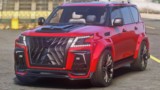 2021 Nissan Armada Black Hawk Widebody