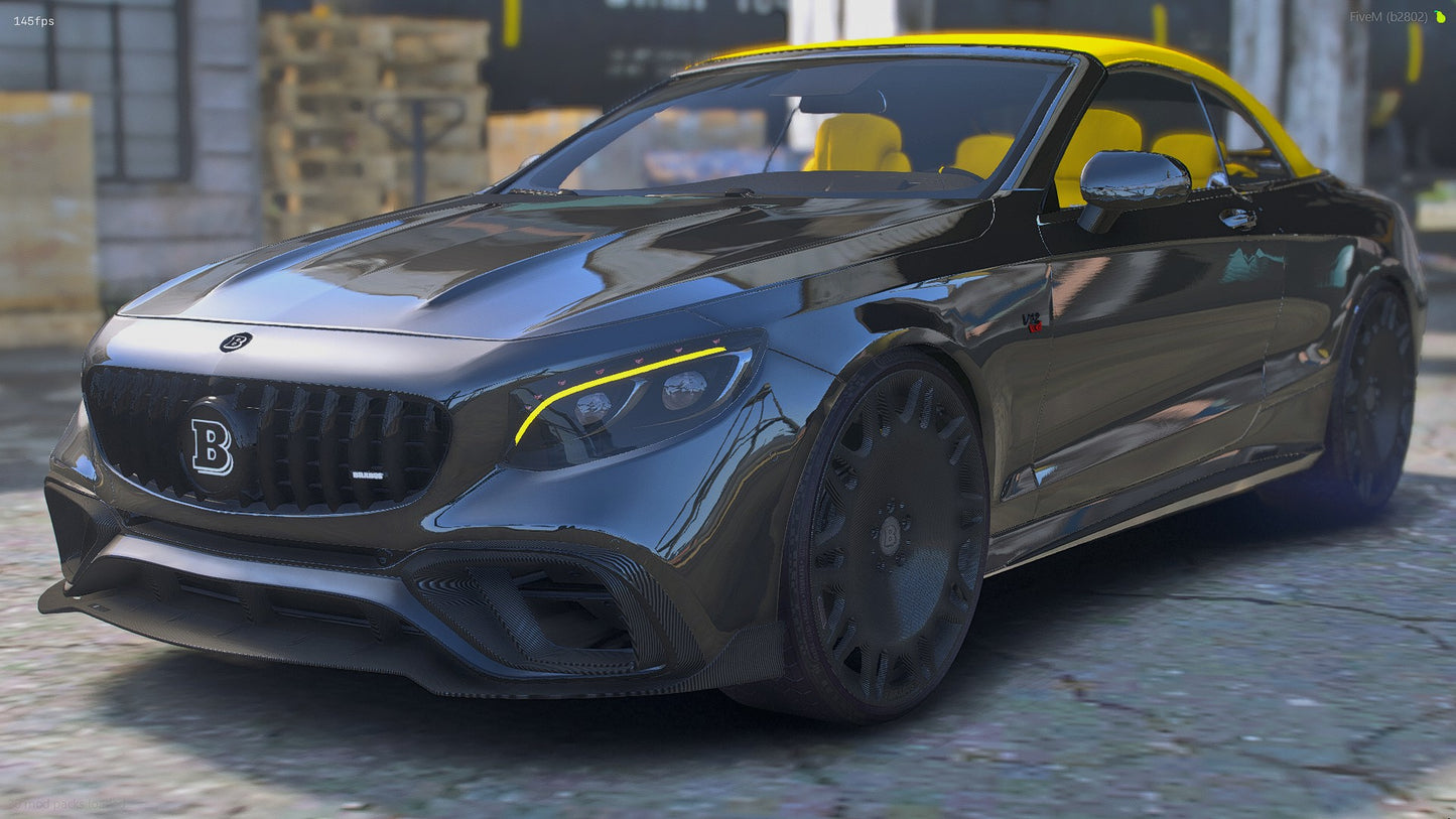 2019 Mercedes-Brabus S63 Cabriolet B900 V12