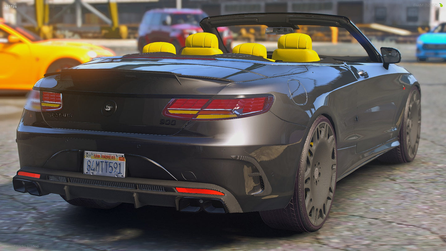 2019 Mercedes-Brabus S63 Cabriolet B900 V12