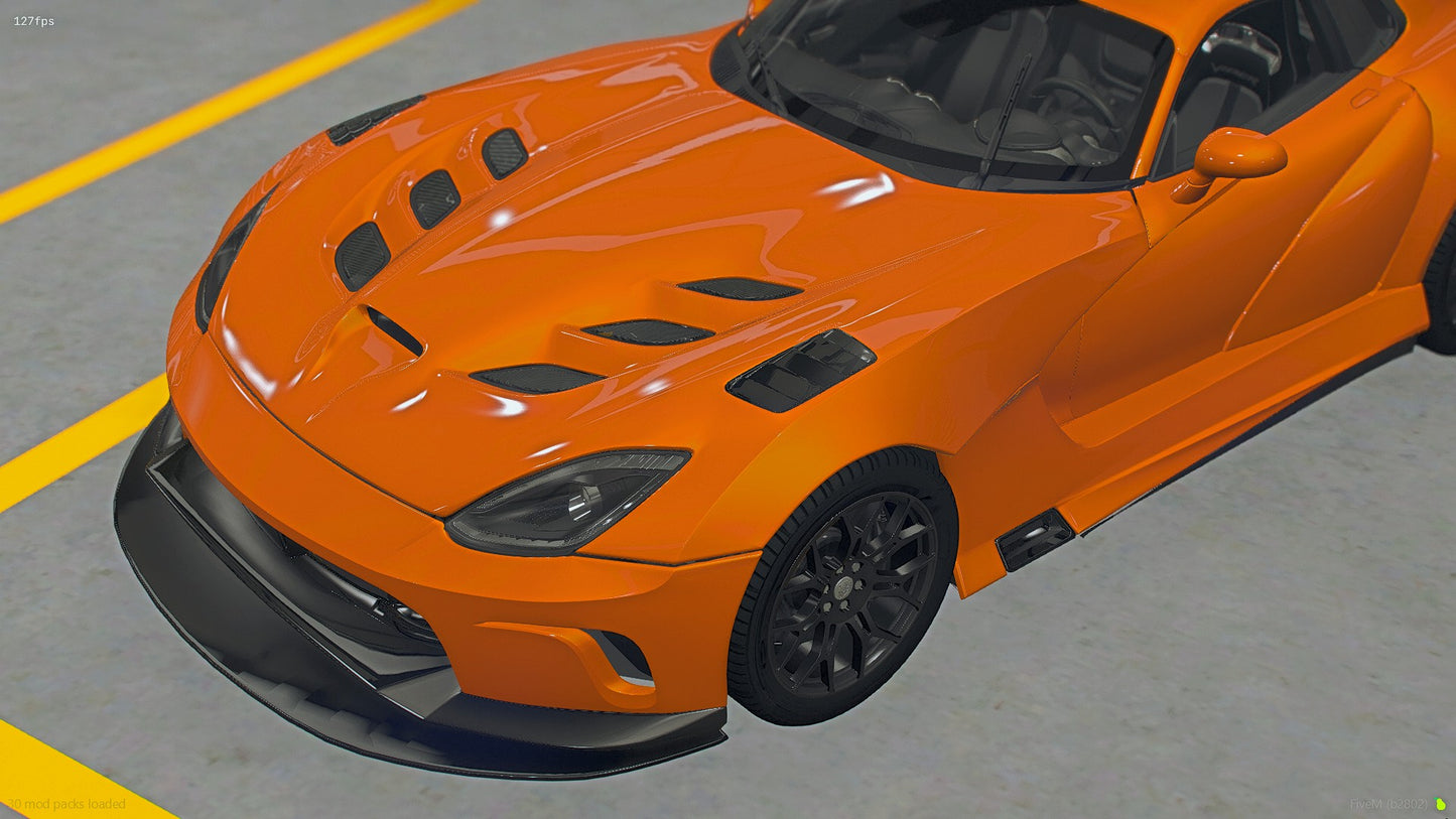 2017 Dodge Viper ACR RP Widebody