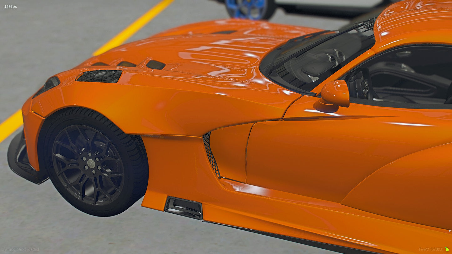 2017 Dodge Viper ACR RP Widebody