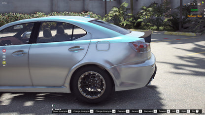 2014 Lexus iSF Sport Wald Drag Pak