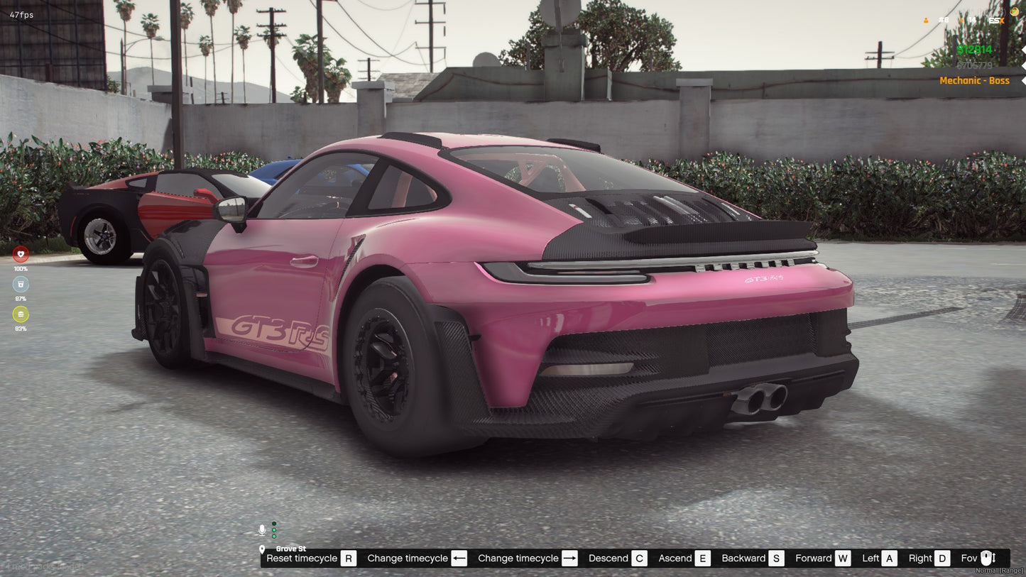 2022 Porsche 992 GT3 RS Twin Turbo Drag Pak