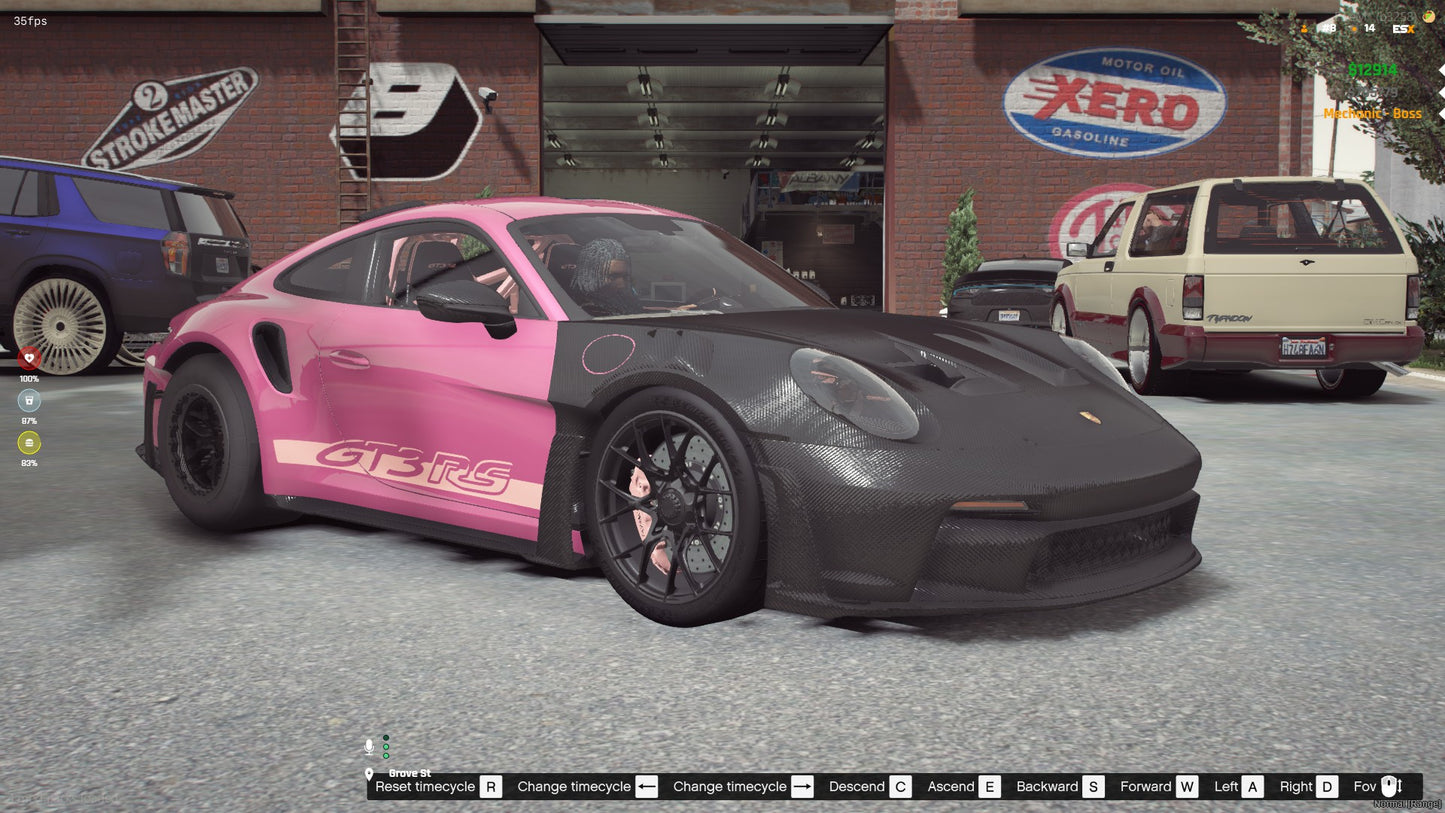 2022 Porsche 992 GT3 RS Twin Turbo Drag Pak