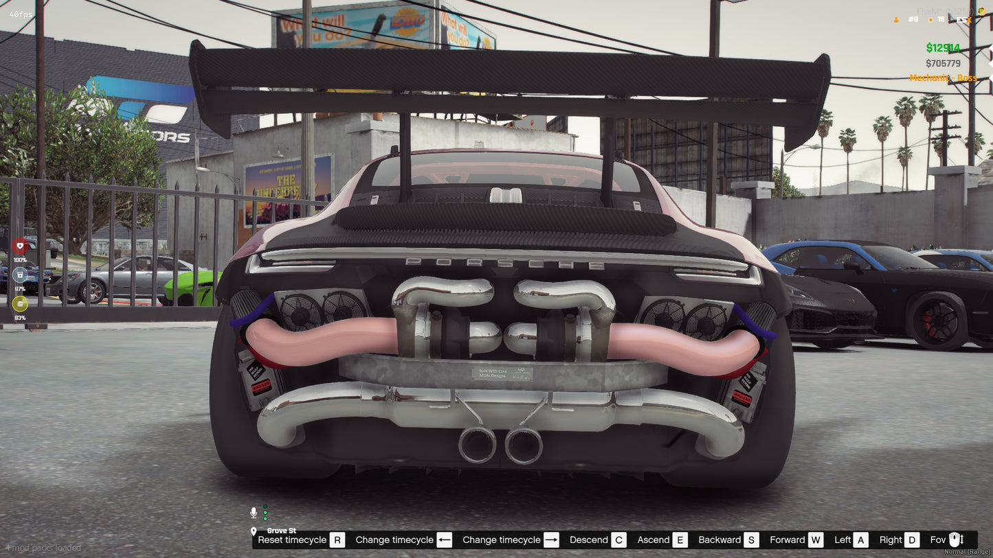 2022 Porsche 992 GT3 RS Twin Turbo Drag Pak