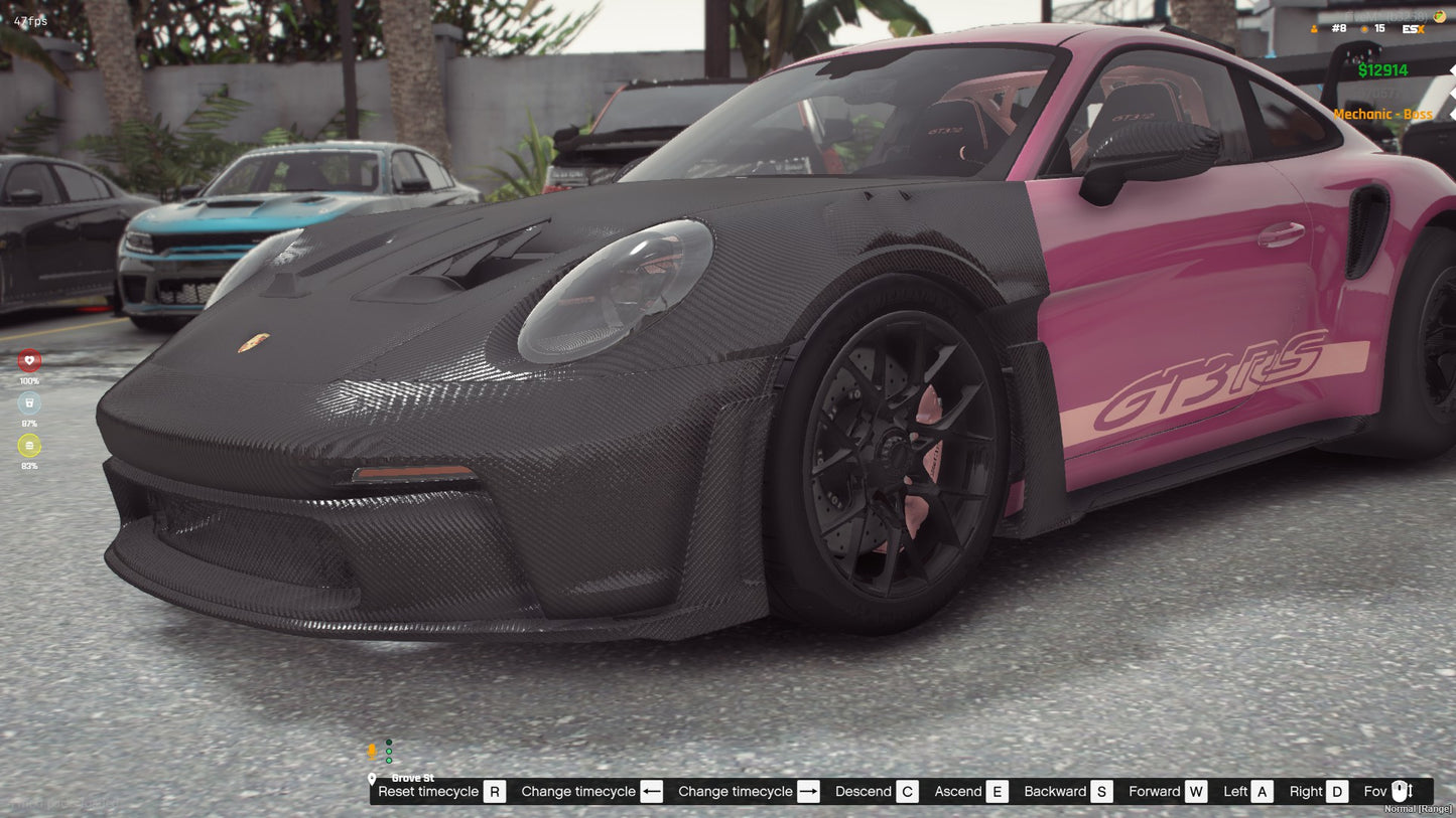 2022 Porsche 992 GT3 RS Twin Turbo Drag Pak