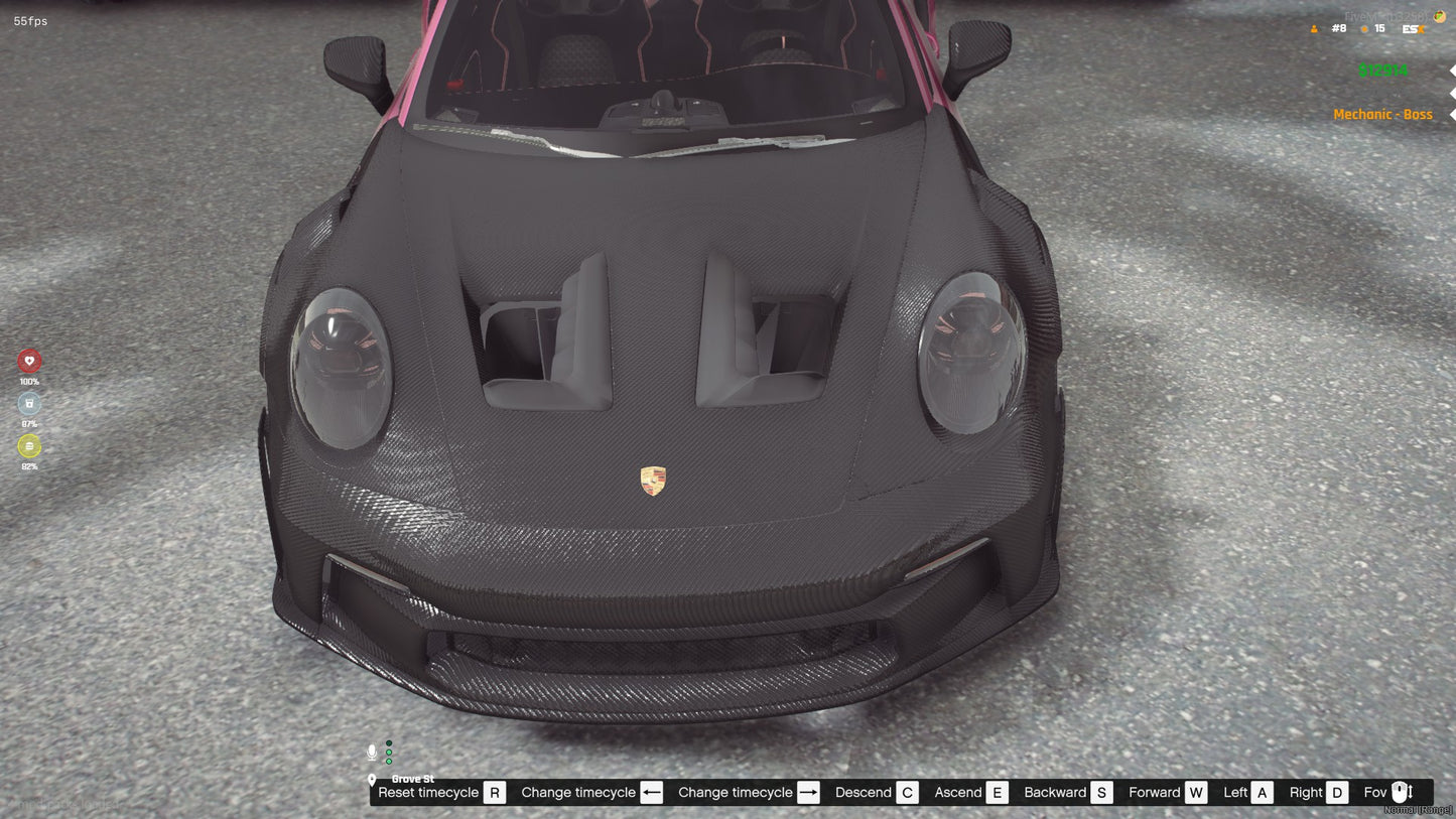 2022 Porsche 992 GT3 RS Twin Turbo Drag Pak