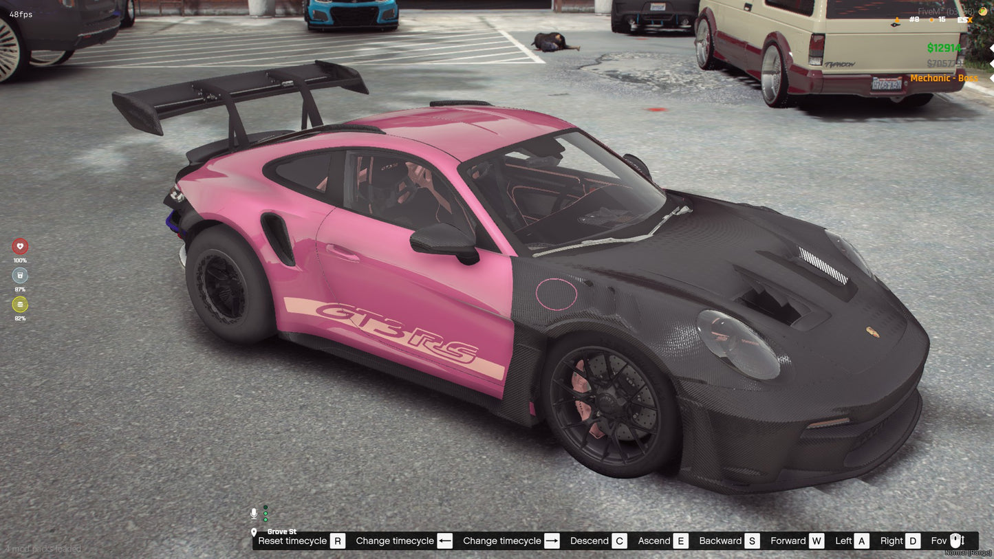 2022 Porsche 992 GT3 RS Twin Turbo Drag Pak