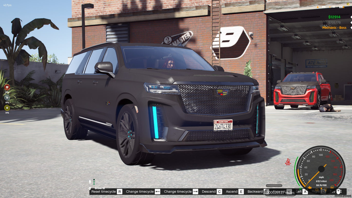 2023 Cadillac Escalade ESV V-Sport Twin Charged 1500HP Carbon Body