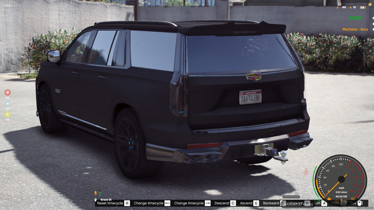 2023 Cadillac Escalade ESV V-Sport Twin Charged 1500HP Carbon Body