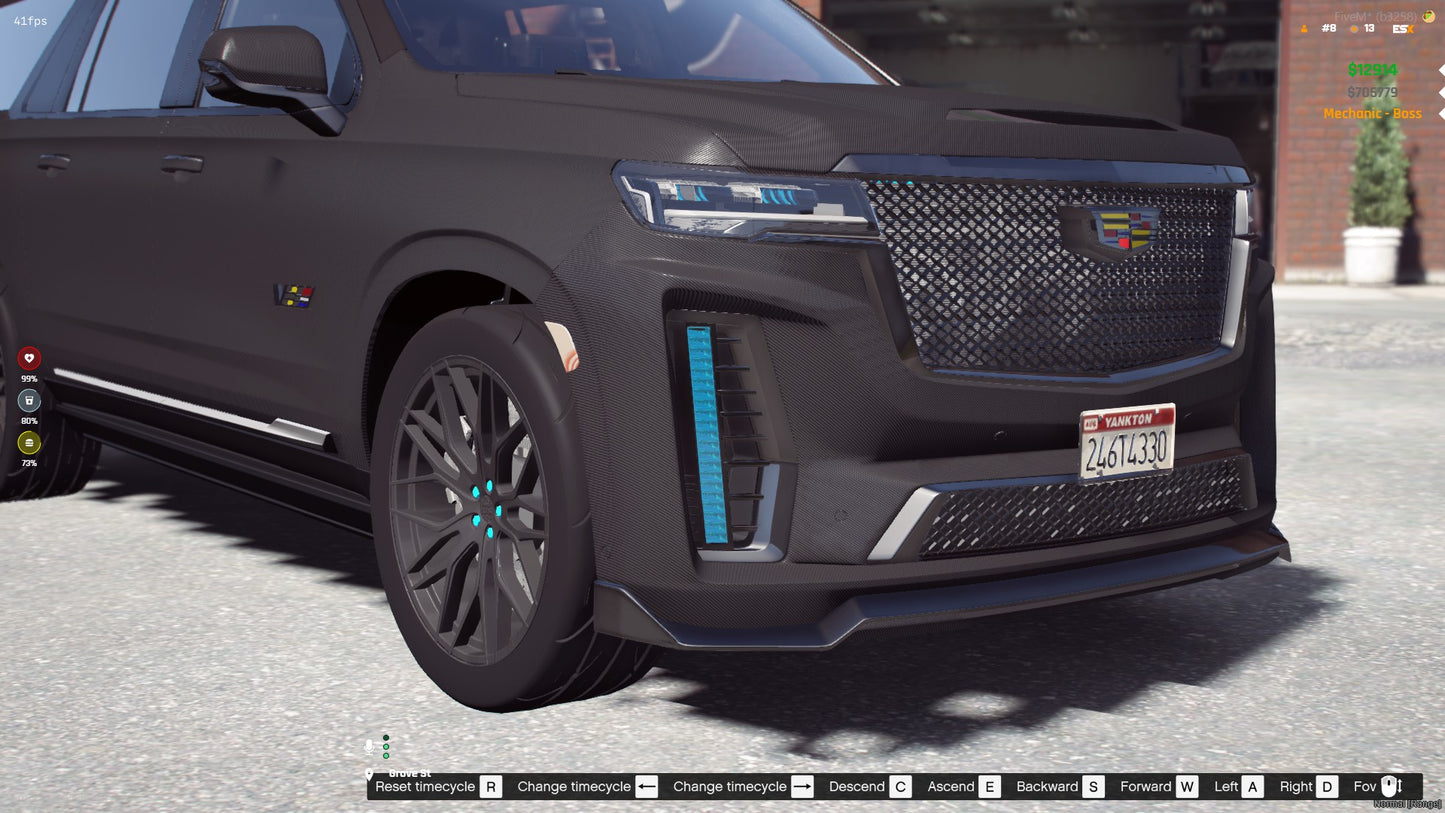 2023 Cadillac Escalade ESV V-Sport Twin Charged 1500HP Carbon Body