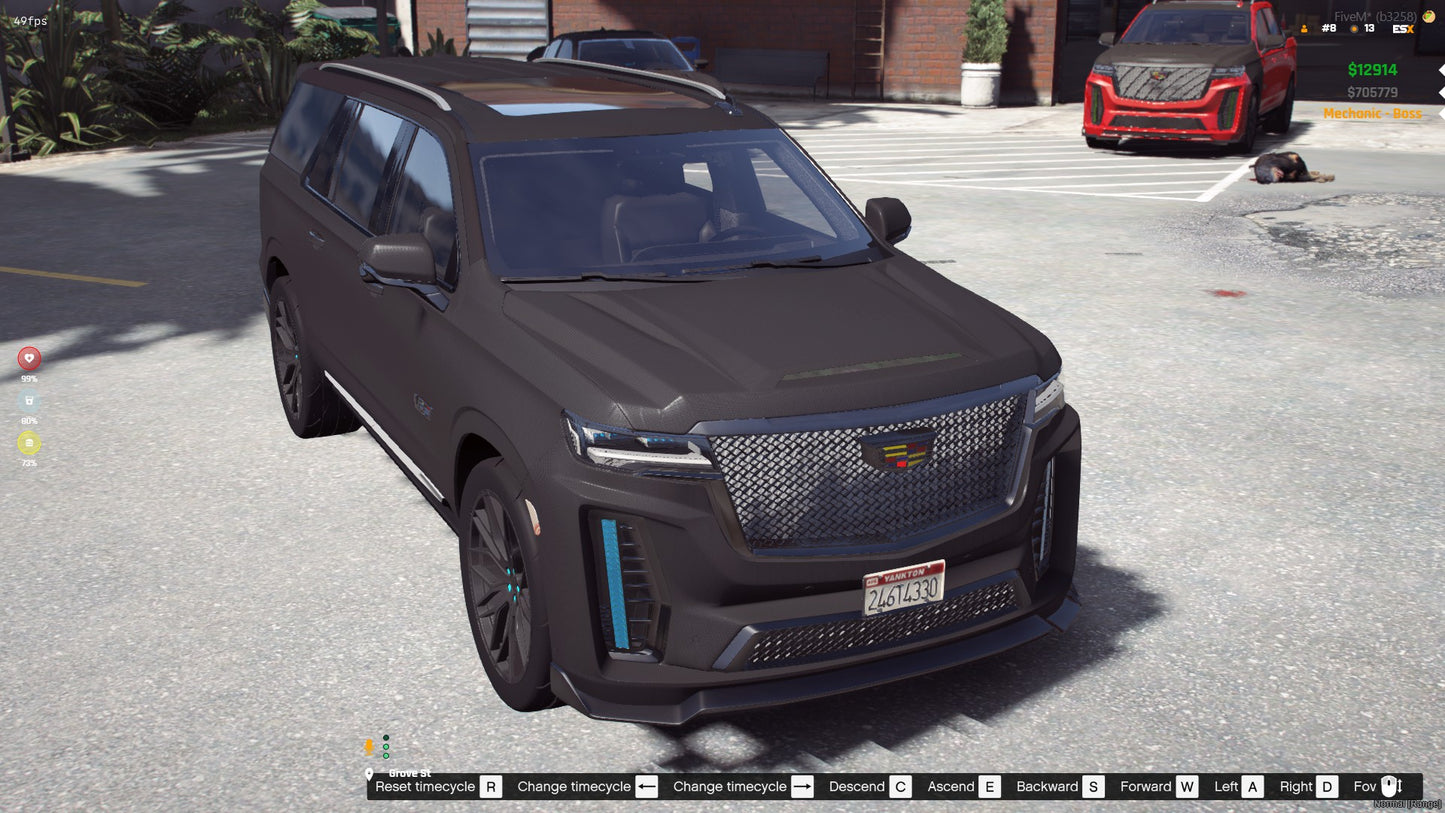 2023 Cadillac Escalade ESV V-Sport Twin Charged 1500HP Carbon Body